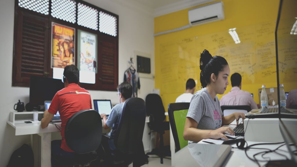 Espaço de coworking Tot Coworking em João Pessoa