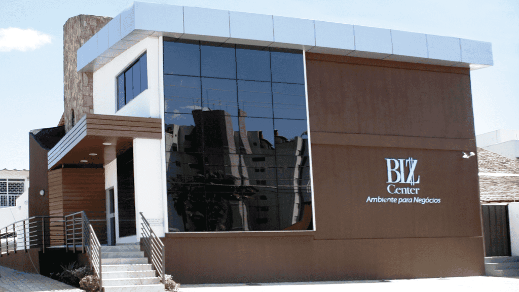 Espaço de coworking BIZ Center em Goiânia