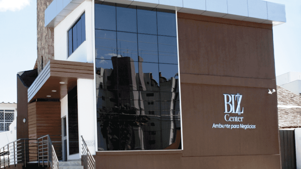Espaço de coworking BIZ Center em Goiânia