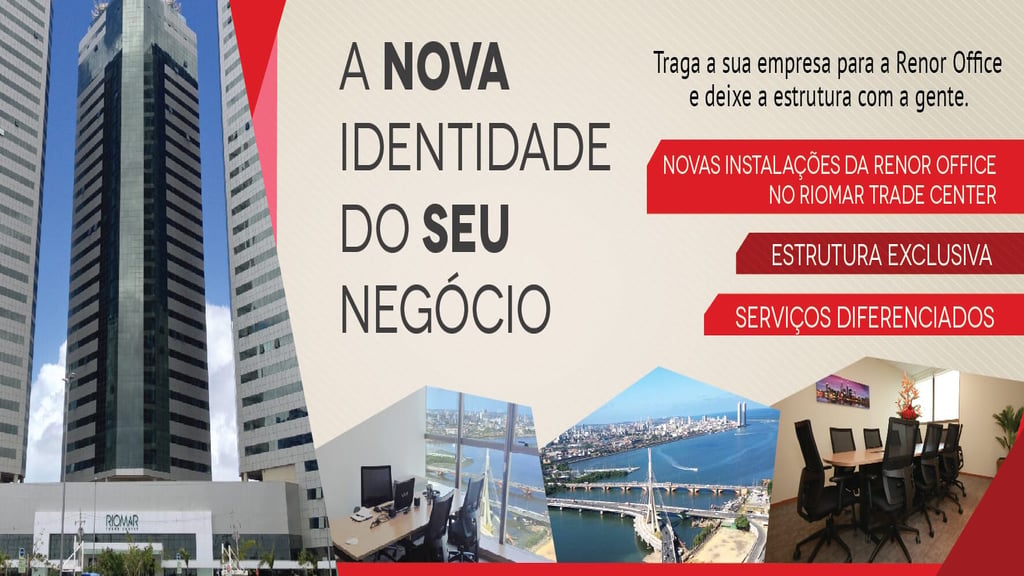 Espaço de coworking Renor Office Escritório Virtual em Recife