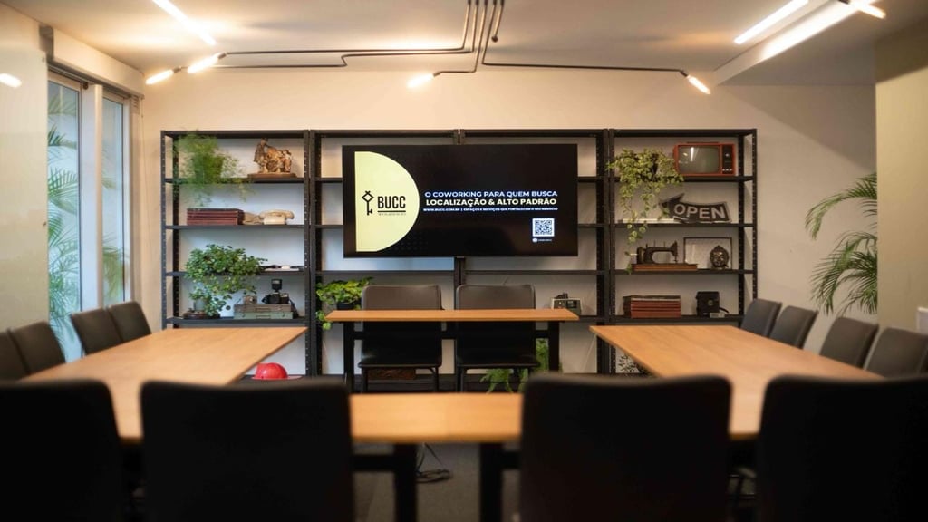 Espaço de coworking BUCC | Workspaces em São Paulo