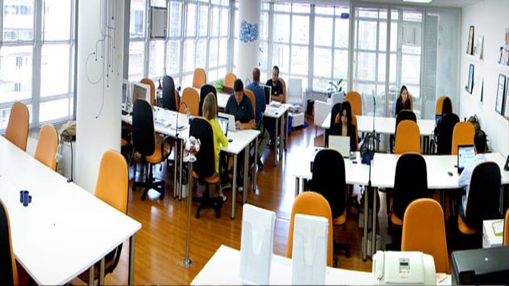 Espaço de coworking Link2u Coworking & Offices em São Paulo
