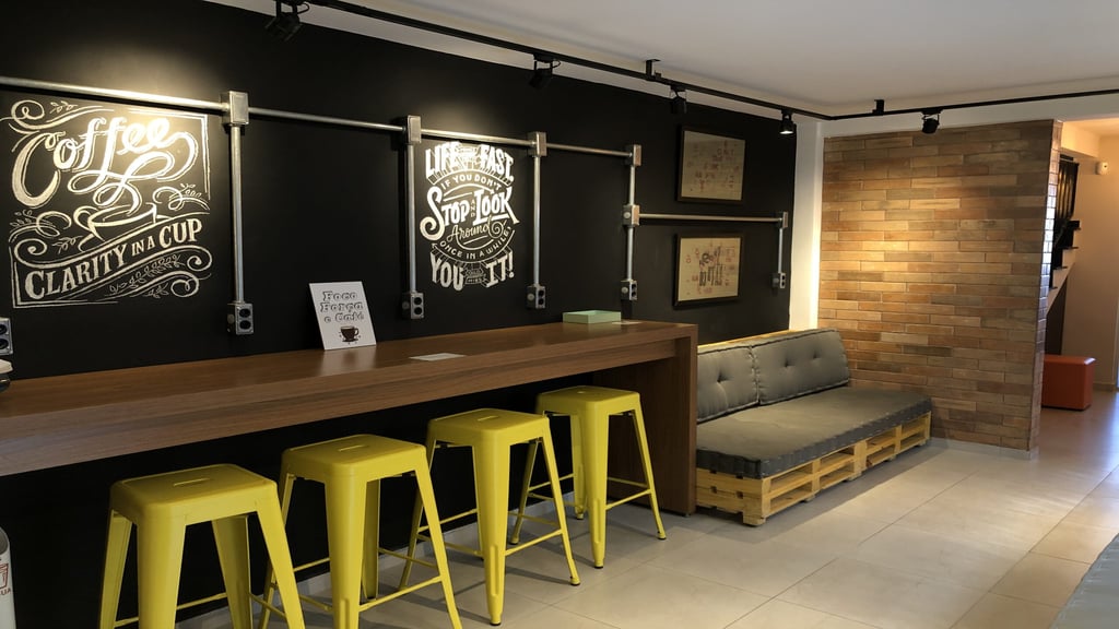 Espaço de coworking MyHub Coworking em São Paulo