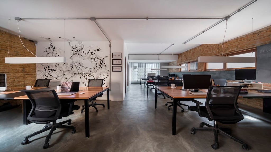 Espaço de coworking Osmose CoWorking em São Paulo