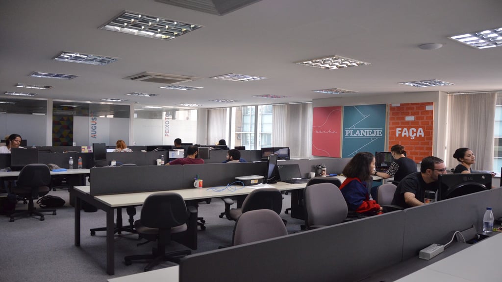 Espaço de coworking Oficina Coworking em São Paulo