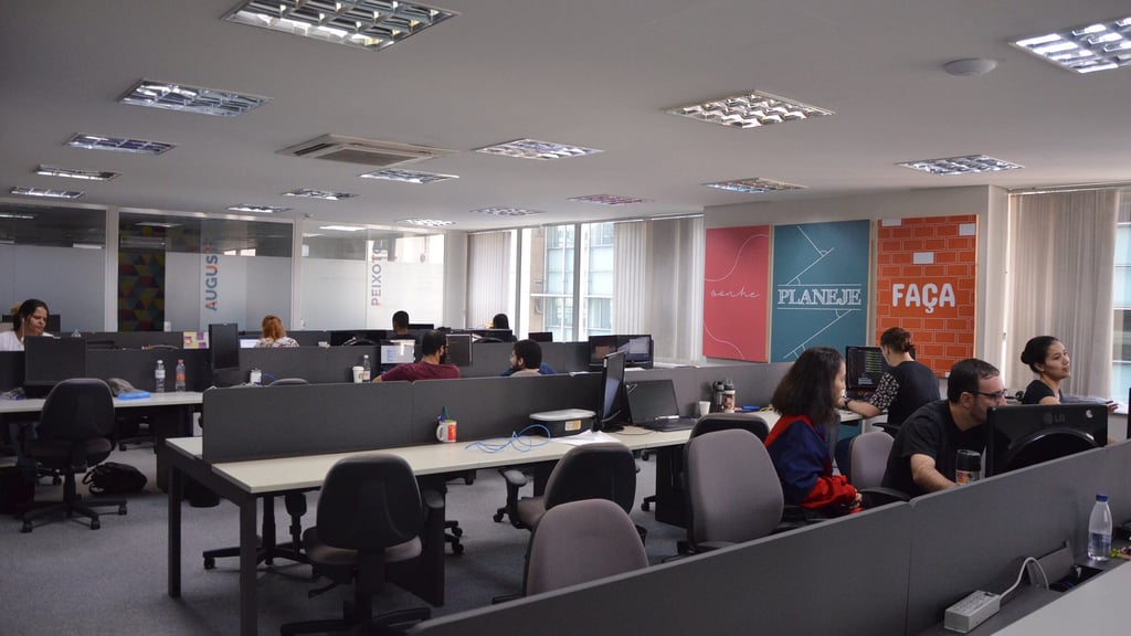 Espaço de coworking Oficina Coworking em São Paulo