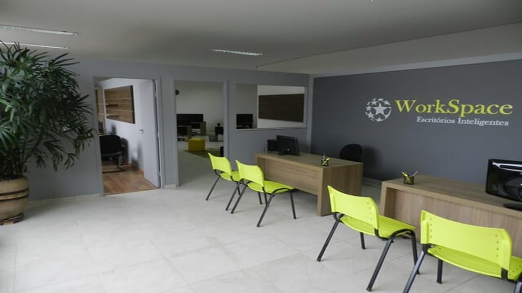 Espaço de coworking WorkSpace - Escritórios Inteligentes em Pouso Alegre