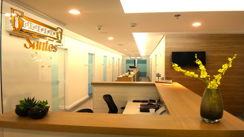 Espaço de coworking Santos Offices - The Blue em Santos