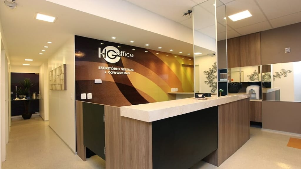 Espaço de coworking HG Office em Fortaleza