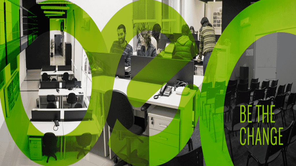 Espaço de coworking CWBe Coworking em Curitiba