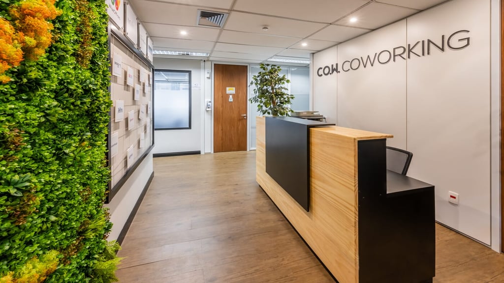 Espaço de coworking COW VILA OLÍMPIA em São Paulo