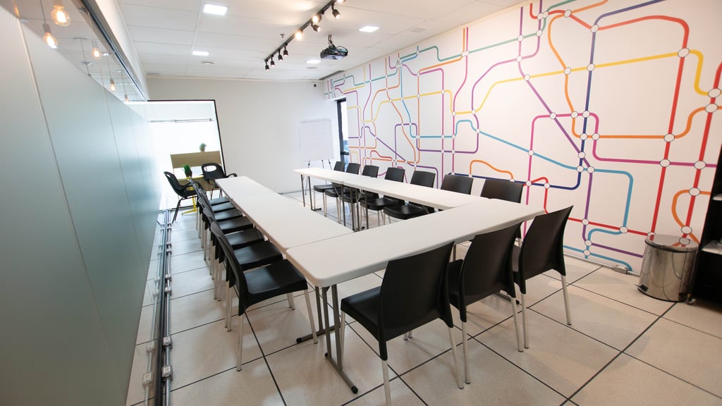 Espaço de coworking Metrópole Coworking em São Paulo