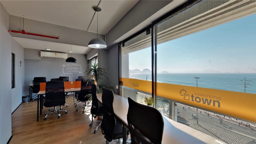 Espaço de coworking Coworking Town - Praia de Copacabana em Rio de Janeiro