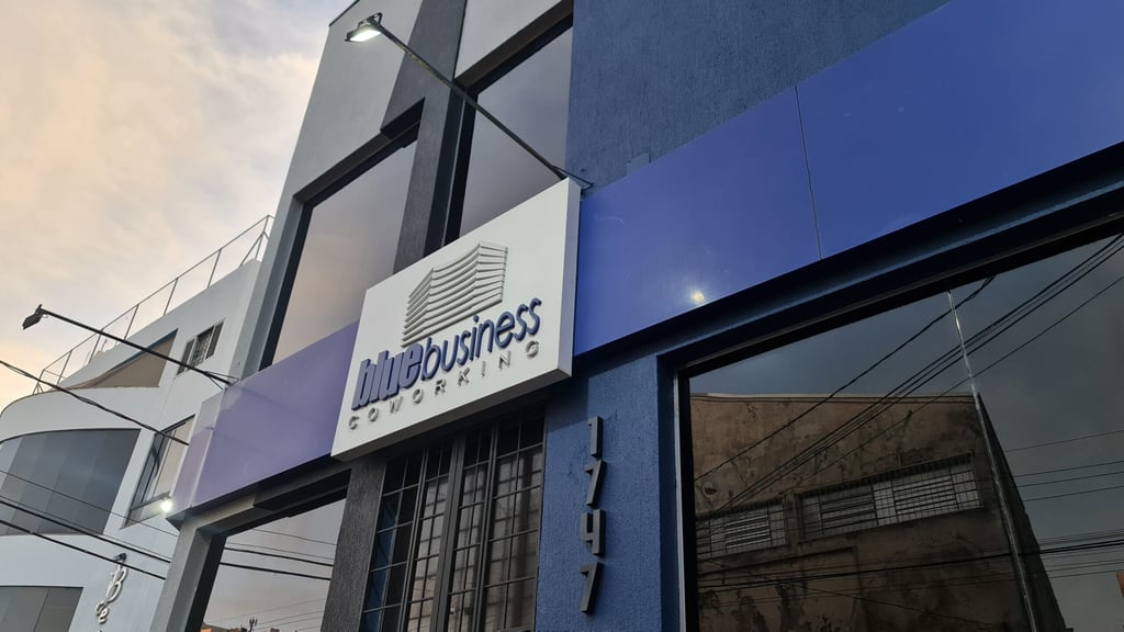 Espaço de coworking Blue Business - Coworking em Franca
