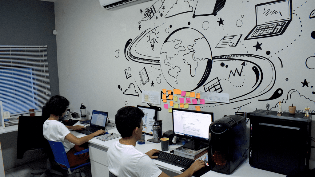 Espaço de coworking Clubjob Coworking em João Pessoa