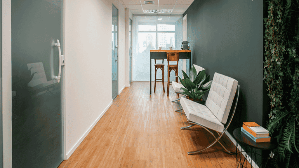 Espaço de coworking Younit Office em São Paulo