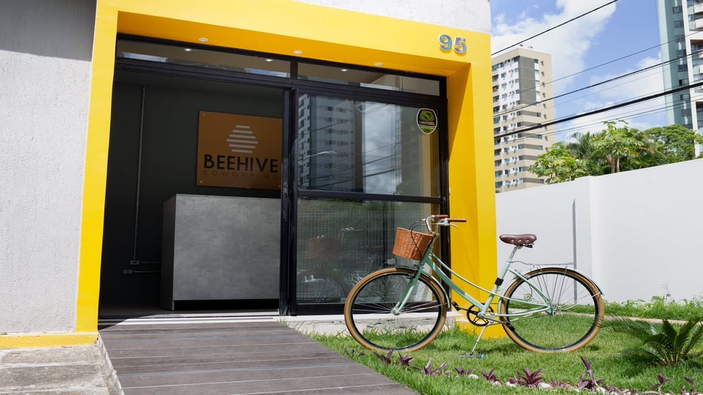 Espaço de coworking Beehive Coworking em Recife