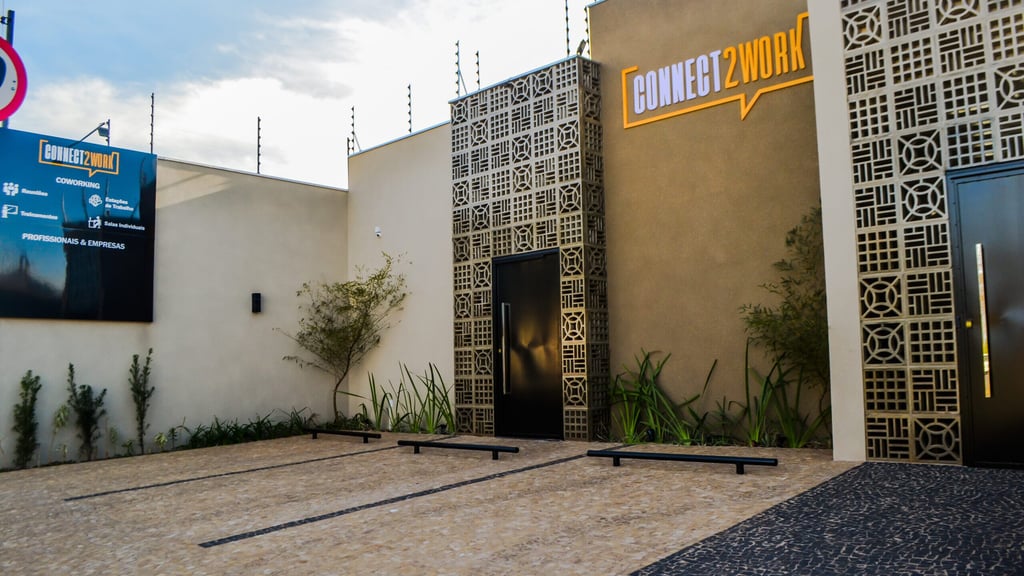 Espaço de coworking Connect2work em Bebedouro