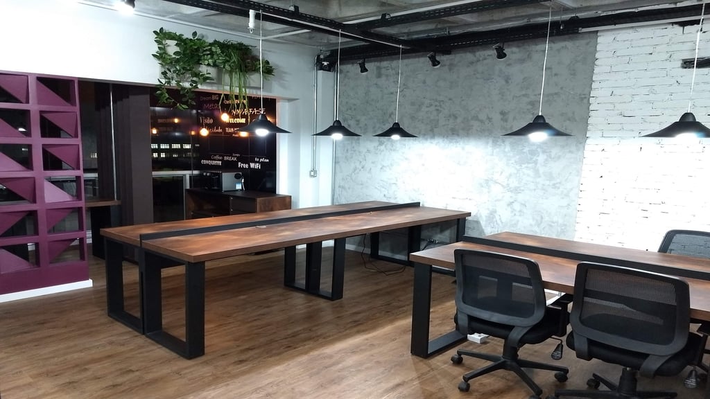 Espaço de coworking Caldeira Coworking em Guarulhos