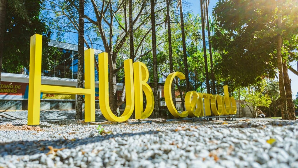 Espaço de coworking Hub Cerrado em Goiânia