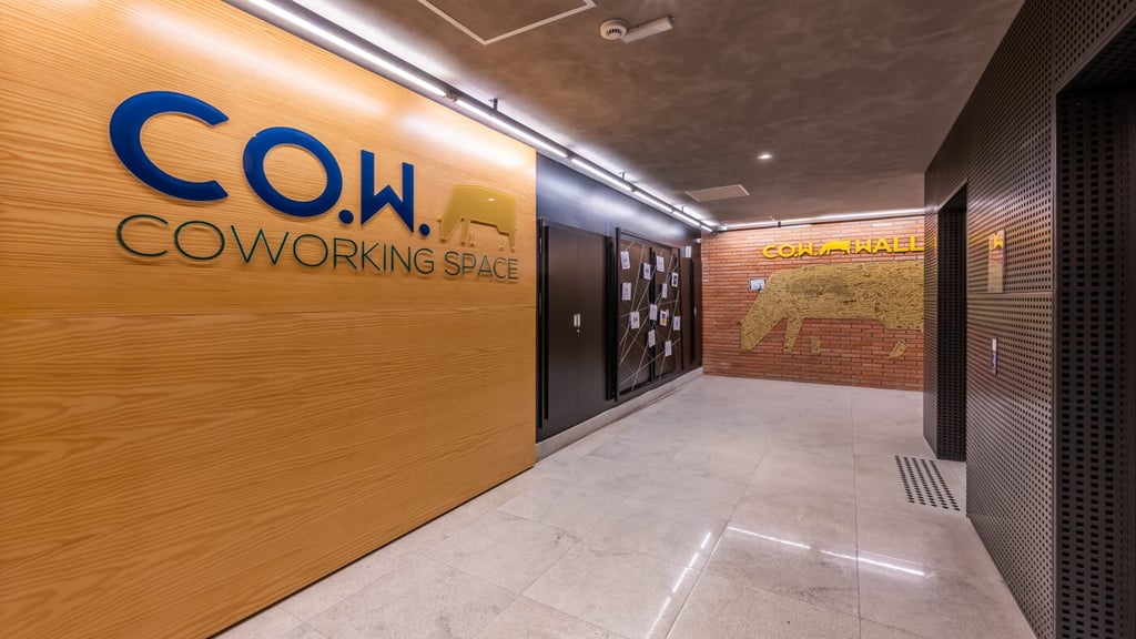 Espaço de coworking COW LAPA em São Paulo