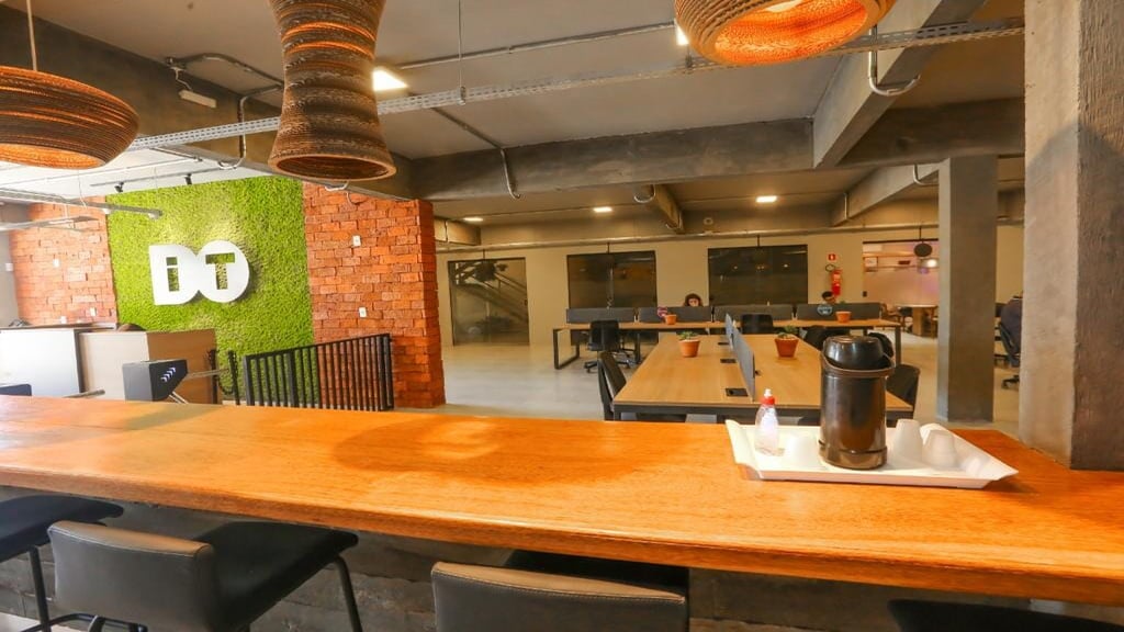 Espaço de coworking Do It Coworking em Belém