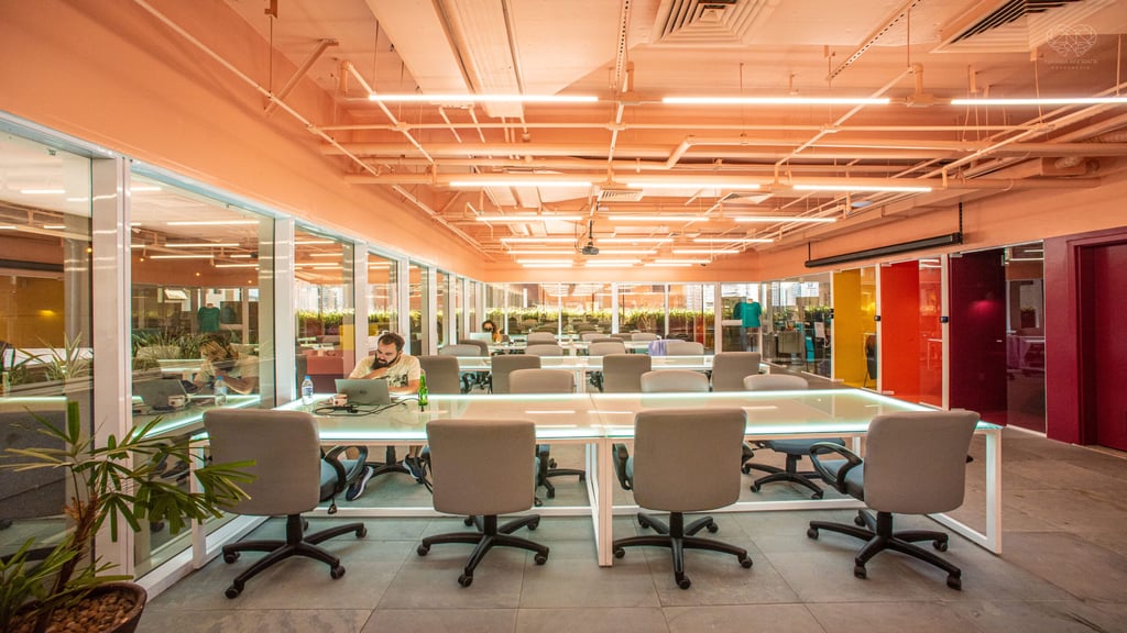 Espaço de coworking Juicyhub coworking em Santos em Santos