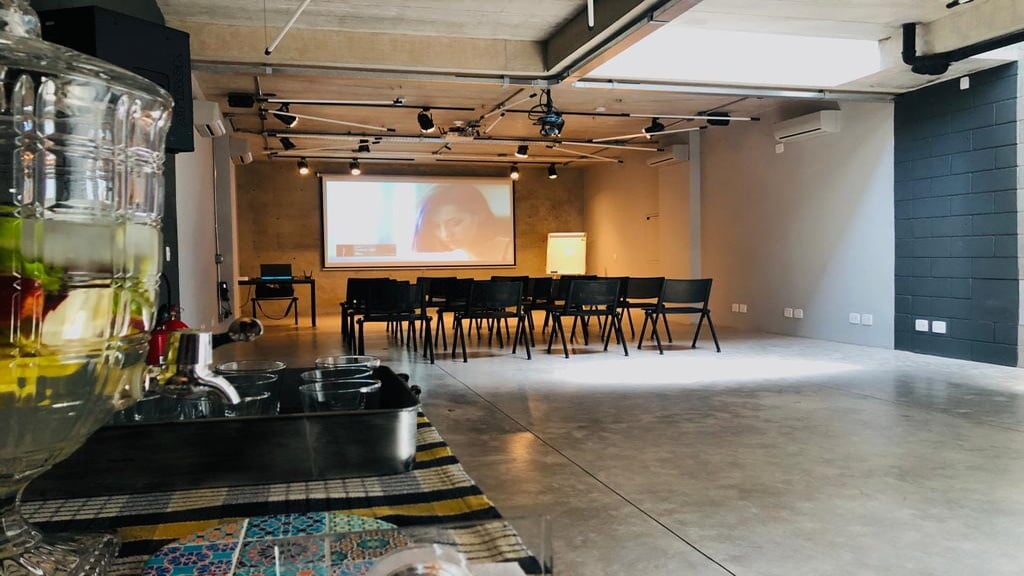 Espaço de coworking Usina Colab em São Paulo