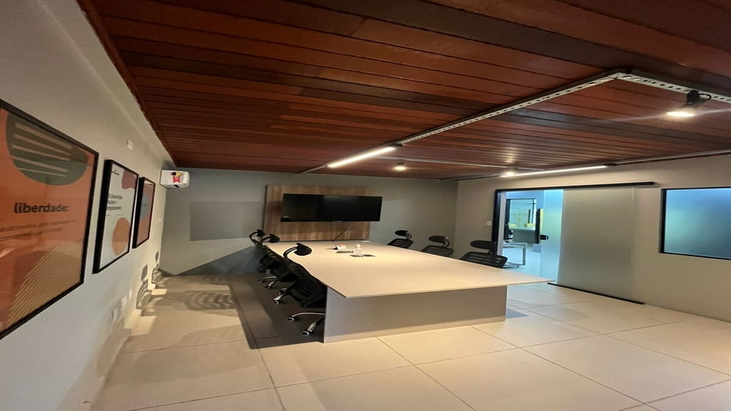 Espaço de coworking Sala de reunião, mesa compartilhada, salas privativas e abertas - Até 7 pessoas em Sorocaba