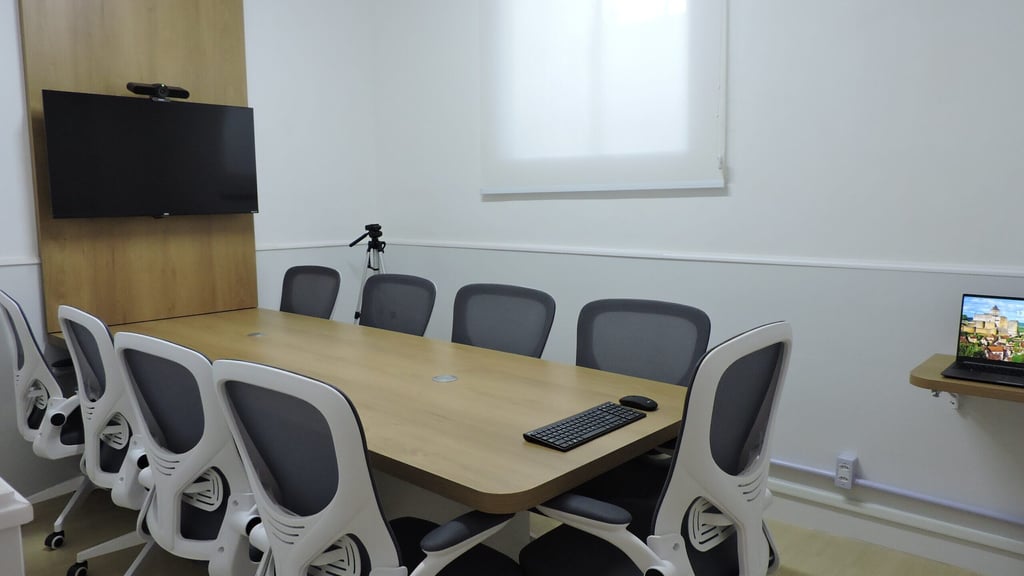 Espaço de coworking Officeflex Sala de Reunião - Coworking em Nova Iguaçu em Nova Iguaçu