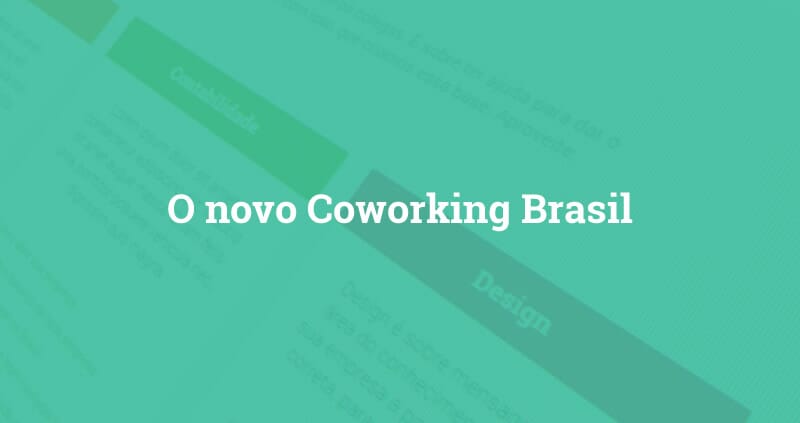 Coworking Brasil - Para onde vamos?