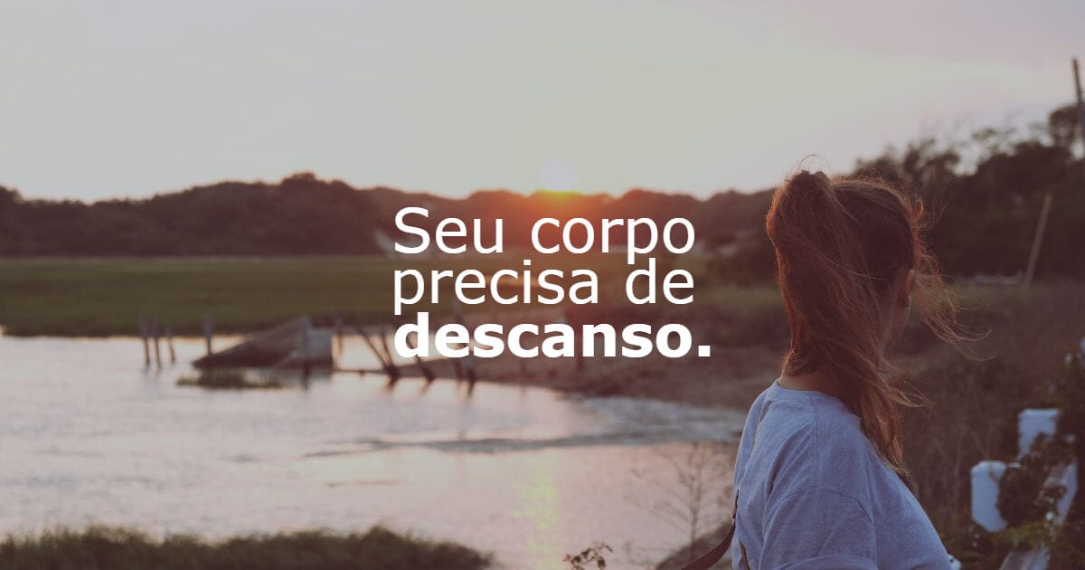 Períodos longos de estresse? Seu corpo tem todo o direito de reclamar!