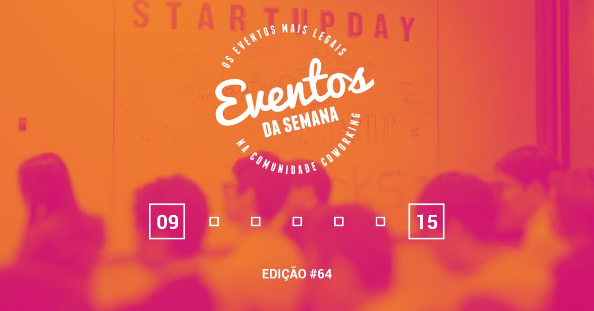 Eventos da semana - 09 a 15 de outubro
