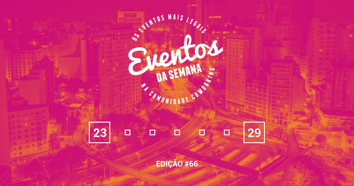 Eventos da semana - 23 a 29 de outubro