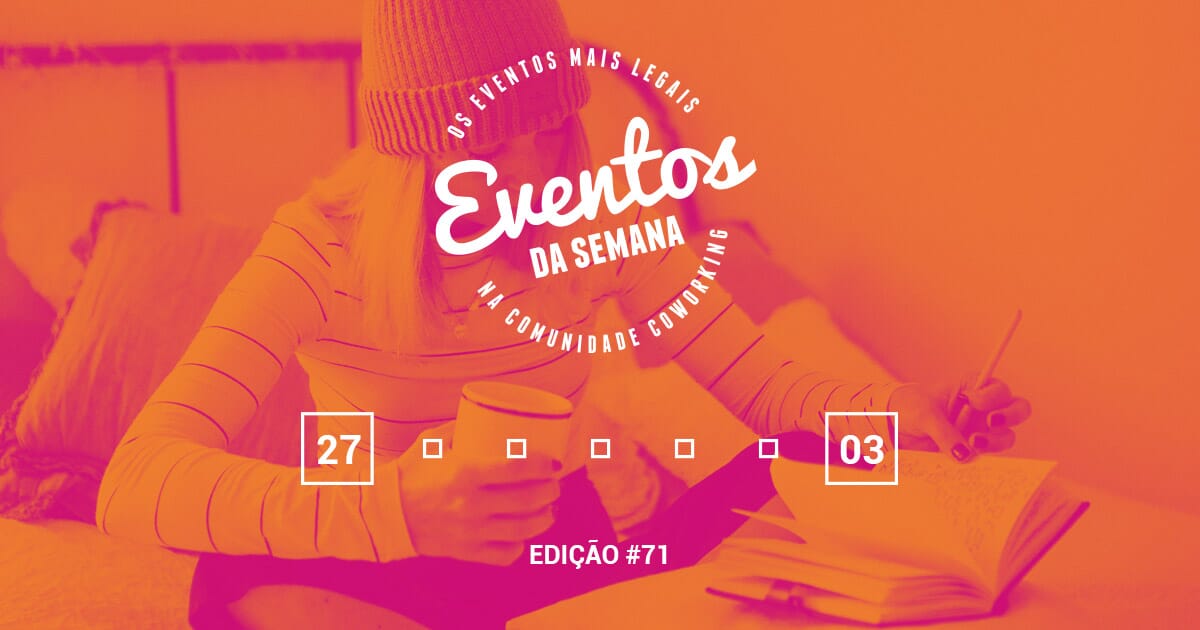 Eventos da semana - 27 de novembro a 03 de dezembro