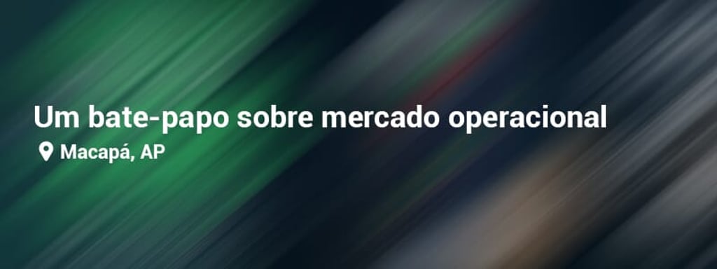 Palestra Mercado financeiro