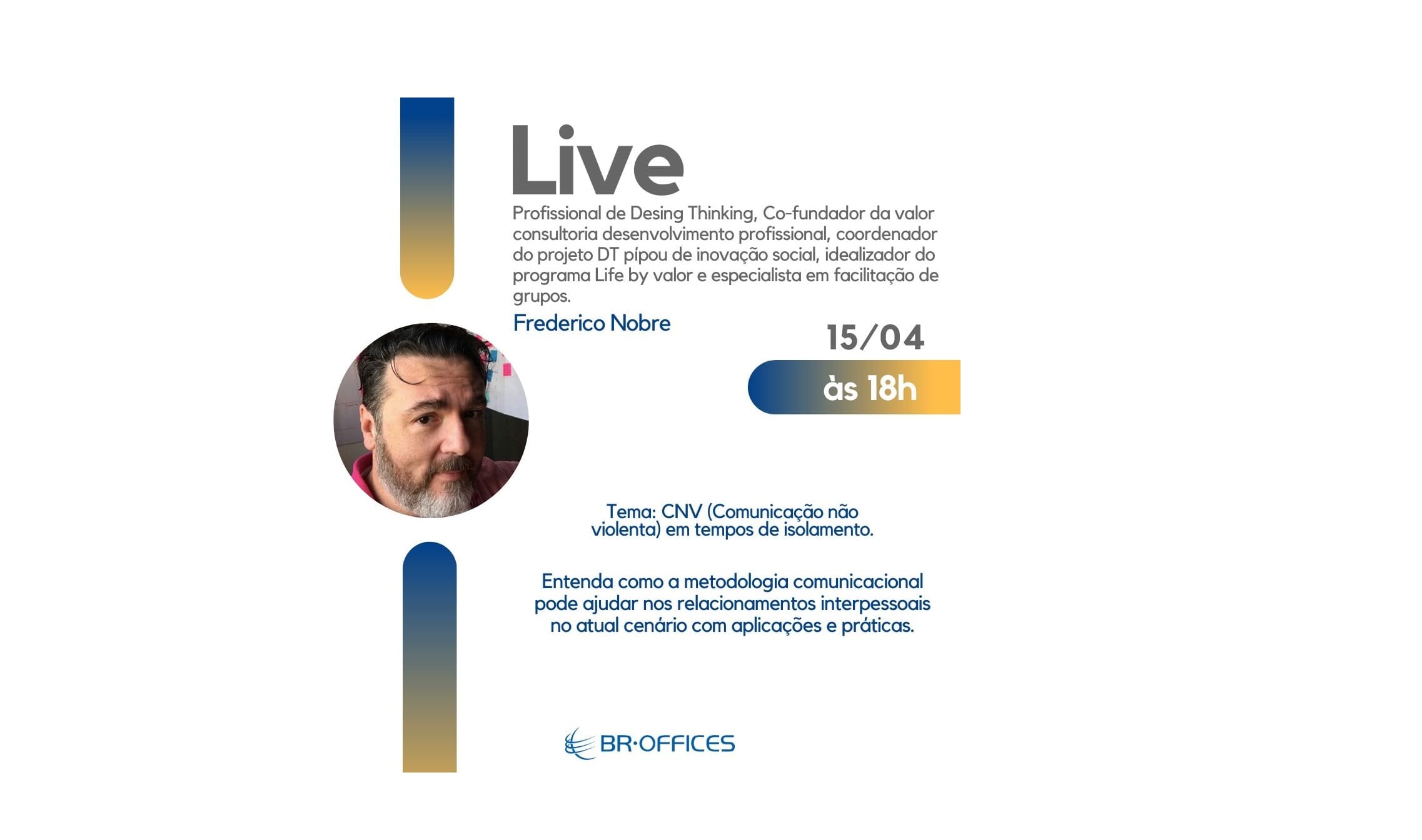 LIVE BR.Offices sobre: #CNV em tempos de isolamento.