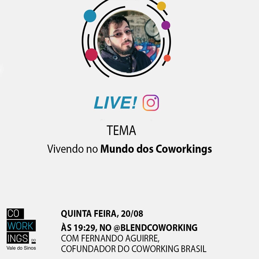 VIVENDO NO MUNDO DOS COWORKING'S